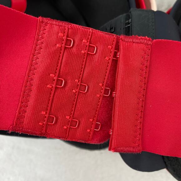 Vince Camuto Full Figure‎ Spacer T-Shirt Bras 42C 3-Pack Skin Tone Red Black NWT - Picture 7 of 9